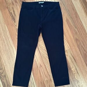 Peter Millar Women’s Karlie Sateen Stretch Pants in Navy Blue sz 14 EUC